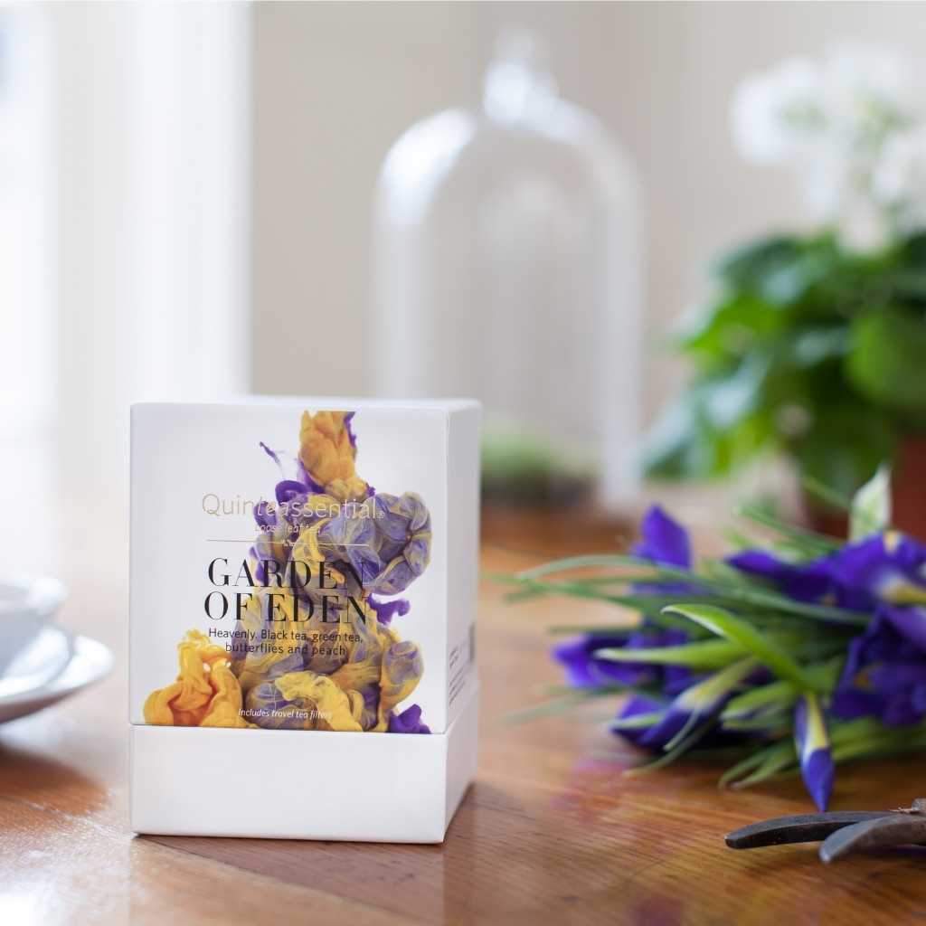 Garden of Eden Tea Caddy Box